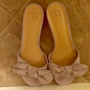 Heel Light Purple Sandals